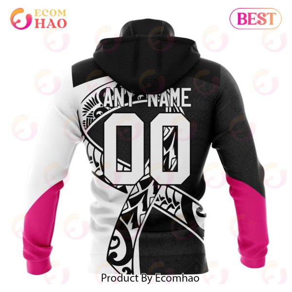 NRL Penrith Panthers Specialized Kits Samoa Fight Cancer 3D Hoodie