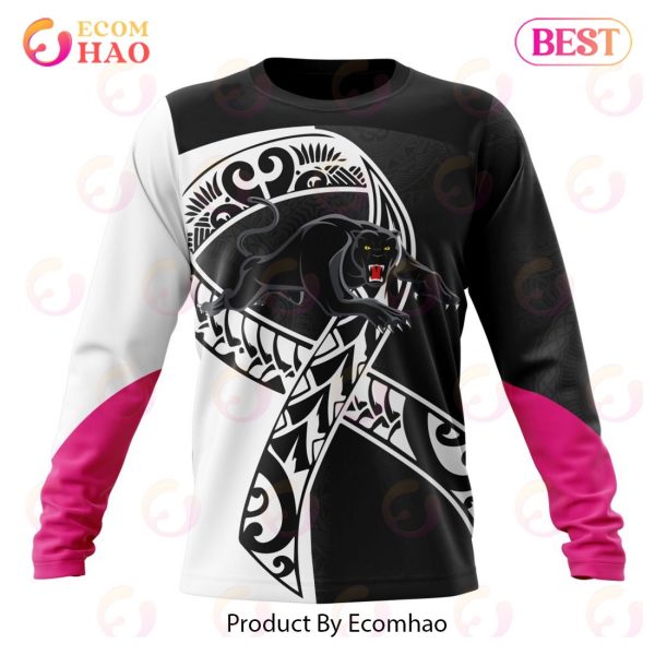 NRL Penrith Panthers Specialized Kits Samoa Fight Cancer 3D Hoodie