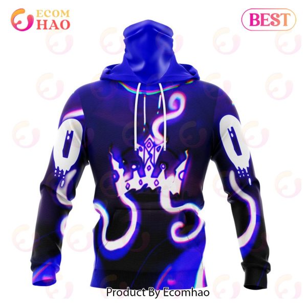 Los Angeles Kings Specialized Jersey For Halloween Night 3D Hoodie