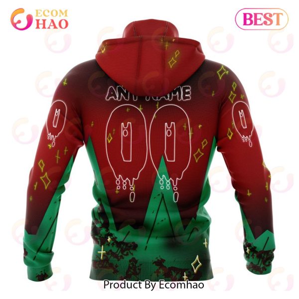 Minnesota Wild Specialized Jersey For Halloween Night 3D Hoodie