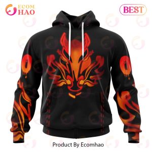 NHL Calgary Flames Specialized Jersey For Halloween Night 3D Hoodie