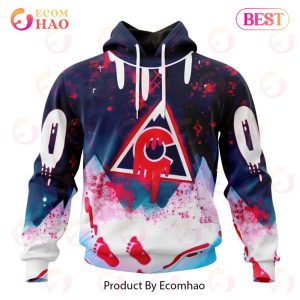 NHL Colorado Avalanche Specialized Jersey For Halloween Night 3D Hoodie