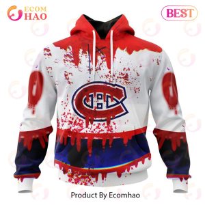 NHL Montreal Canadiens Specialized Jersey For Halloween Night 3D Hoodie