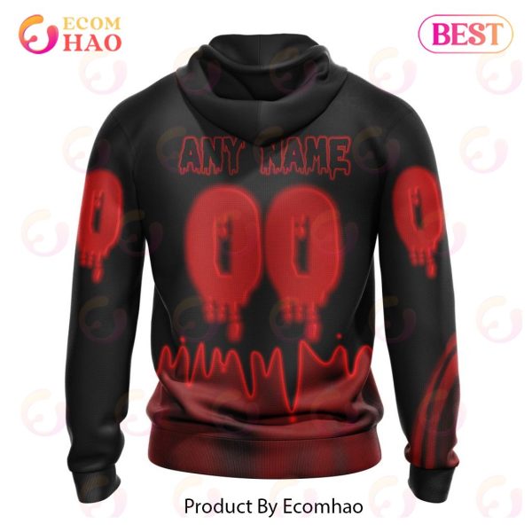 NHL New Jersey Devils Specialized Jersey For Halloween Night 3D Hoodie