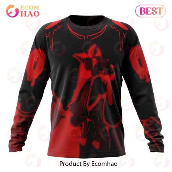 NHL New Jersey Devils Specialized Jersey For Halloween Night 3D Hoodie