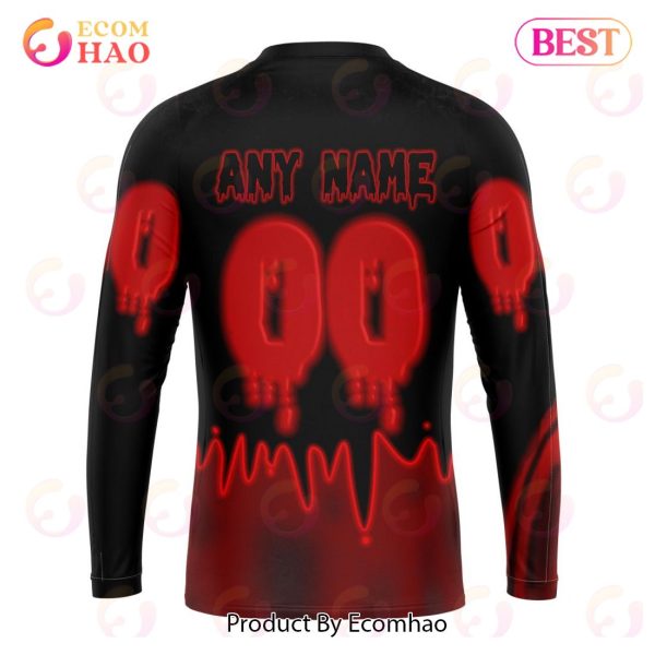 NHL New Jersey Devils Specialized Jersey For Halloween Night 3D Hoodie
