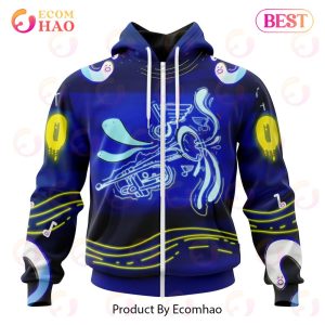 NHL St. Louis Blues Specialized Jersey For Halloween Night 3D Hoodie