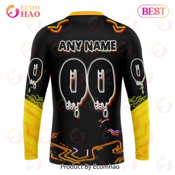 Pittsburgh Penguins Specialized Jersey For Halloween Night 3D Hoodie