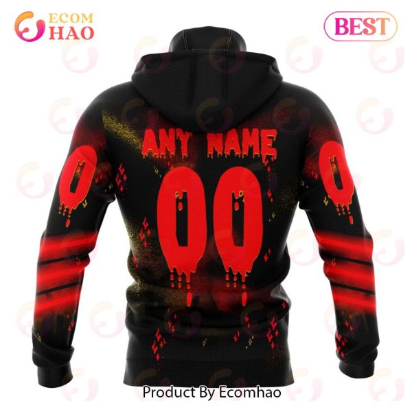 Vegas Golden KNight 3D Hoodies Specialized Jersey For Halloween Night 3D Hoodie