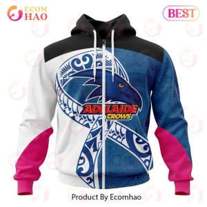 AFL Adelaide Football Club Specialized Kits Samoa Fight Cancer 3D Hoodie