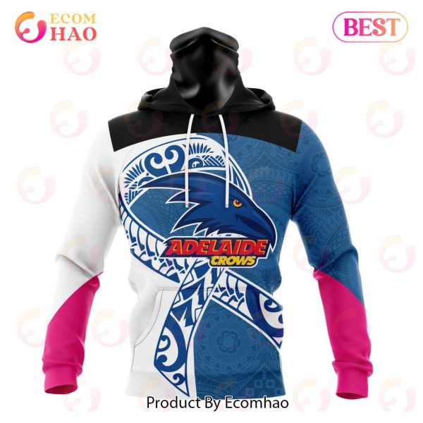 AFL Adelaide Football Club Specialized Kits Samoa Fight Cancer 3D Hoodie