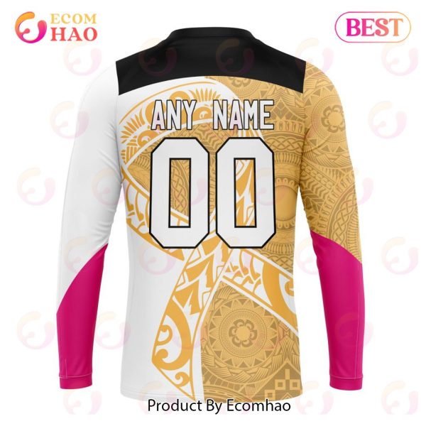 AFL Brisbane Lions Specialized Kits Samoa Fight Cancer 3D Hoodie