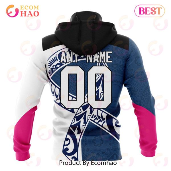 AFL Geelong Football Club Specialized Kits Samoa Fight Cancer 3D Hoodie