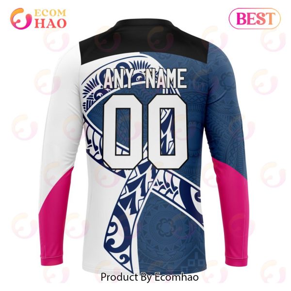 AFL Geelong Football Club Specialized Kits Samoa Fight Cancer 3D Hoodie