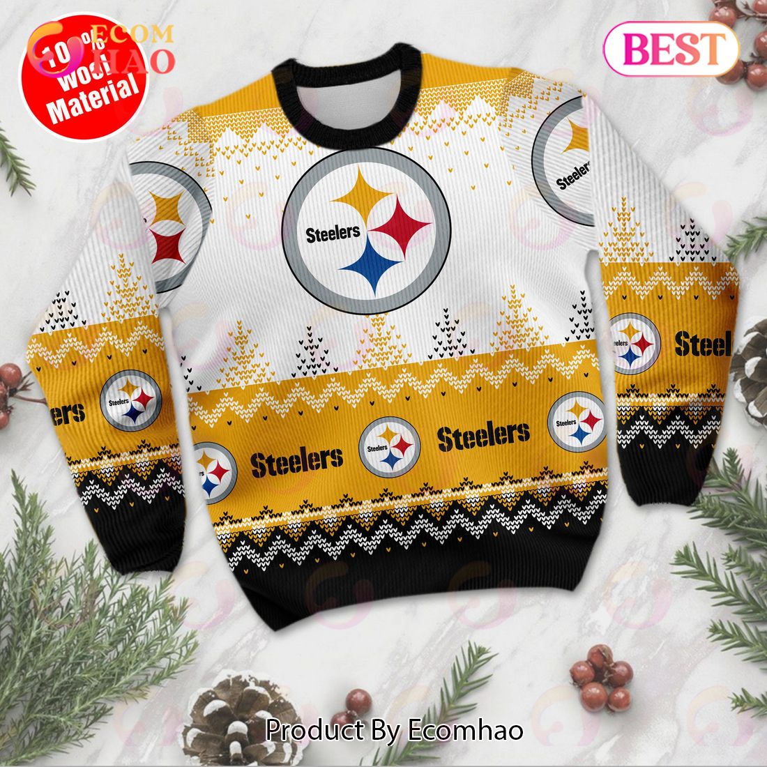 Pittsburgh Steelers Ugly Sweater