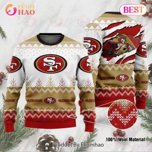 San Francisco 49Ers Eyelash Ugly Sweater