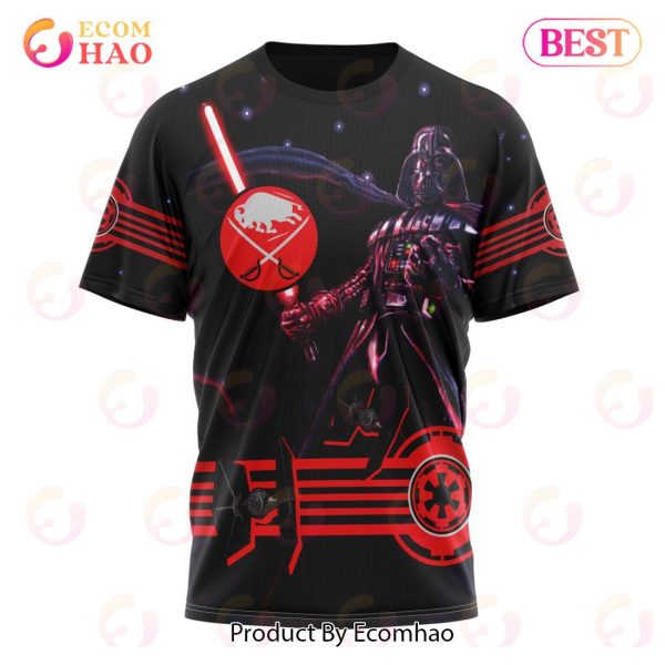 NHL Buffalo Sabres Specialized Starwar Darth Vader Version Jersey 3D Hoodie