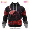 NHL Edmonton Oilers Specialized Starwar Darth Vader Version Jersey 3D Hoodie