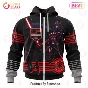 NHL Los Angeles Kings Specialized Starwar Darth Vader Version Jersey 3D Hoodie