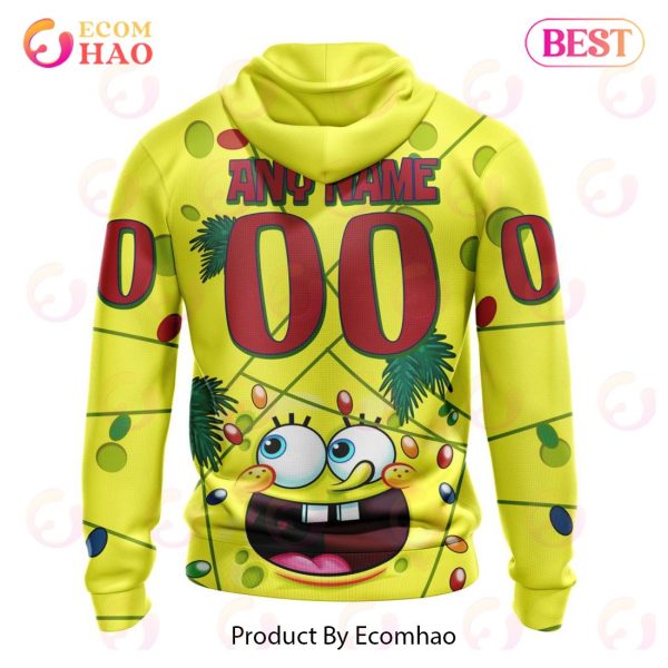 Montreal Canadiens Specialized With SpongeBob Concept 3D Hoodie