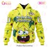 Montreal Canadiens Specialized With SpongeBob Concept 3D Hoodie