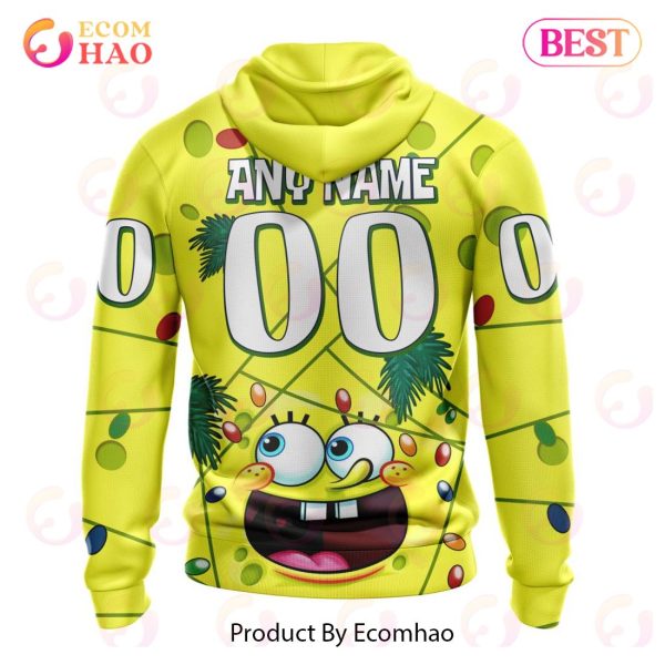 Nashville Predators Specialized With SpongeBob Concept 3D Hoodie