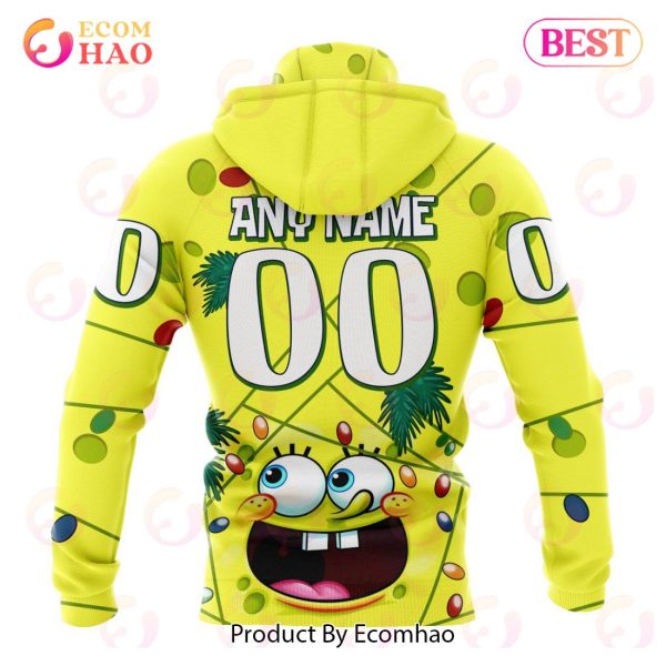 Nashville Predators Specialized With SpongeBob Concept 3D Hoodie