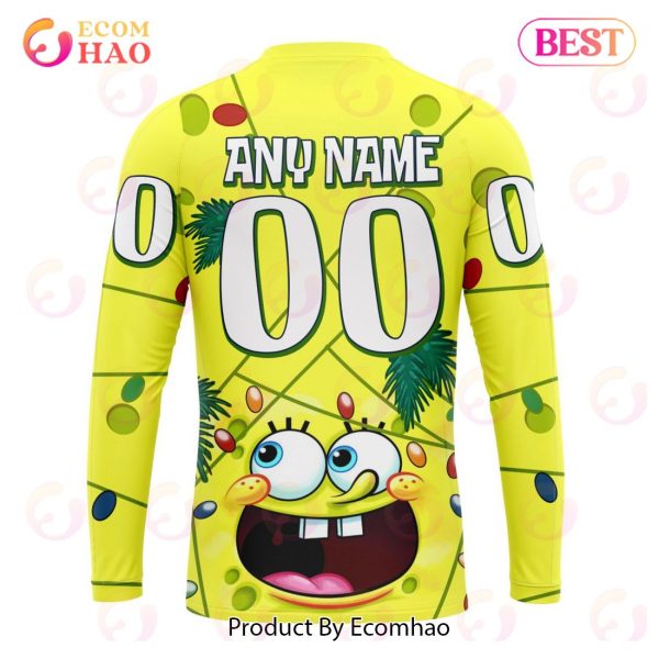 Nashville Predators Specialized With SpongeBob Concept 3D Hoodie
