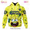 Tampa Bay Lightning Specialized With SpongeBob Concept 3D Hoodie