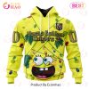 Vancouver Canucks Specialized With SpongeBob Concept 3D Hoodie