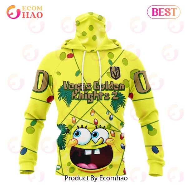 Vegas Golden Knights Specialized With SpongeBob Concept 3D Hoodie