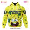 Vegas Golden Knights Specialized With SpongeBob Concept 3D Hoodie
