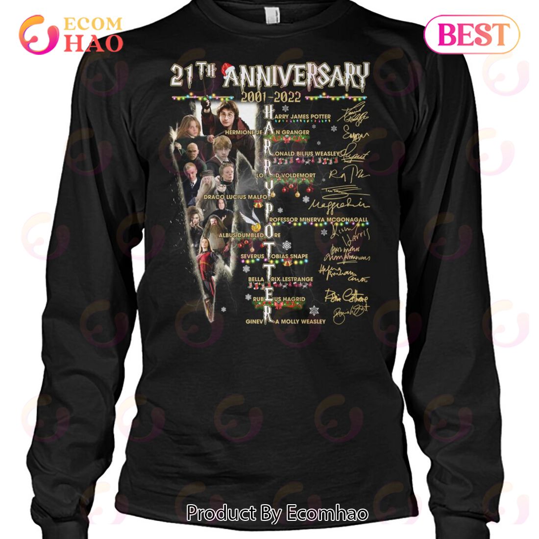 21th Anniversary 2001 – 2022 Harry Potter T-Shirt