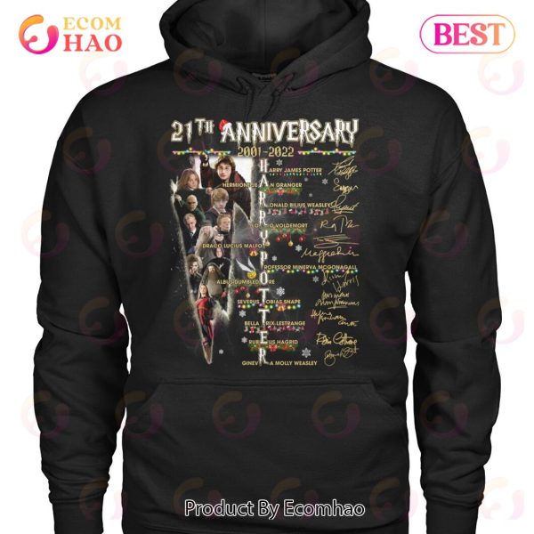 21st Anniversary 2001-2022 Harry Potter Signed Shirt - Premium NFL Shop