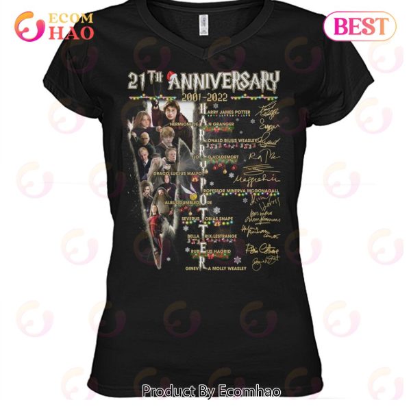 21th Anniversary 2001 – 2022 Harry Potter T-Shirt