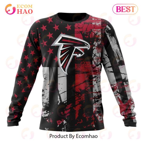 Atlanta Falcons Jersey For America 3D Hoodie