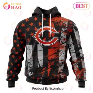 Chicago Bears Jersey For America 3D Hoodie