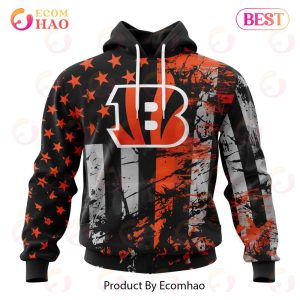 Cincinnati Bengals Jersey For America 3D Hoodie