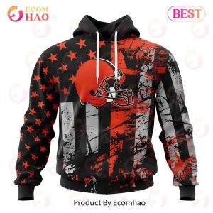 Cleveland Browns Jersey For America 3D Hoodie