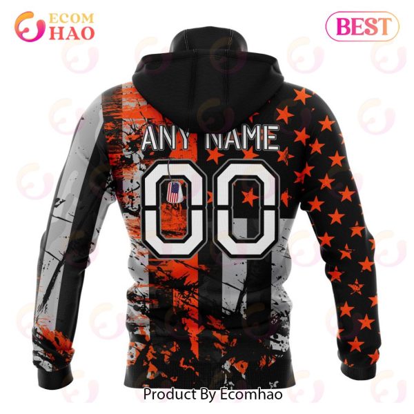 Denver Broncos Jersey For America 3D Hoodie