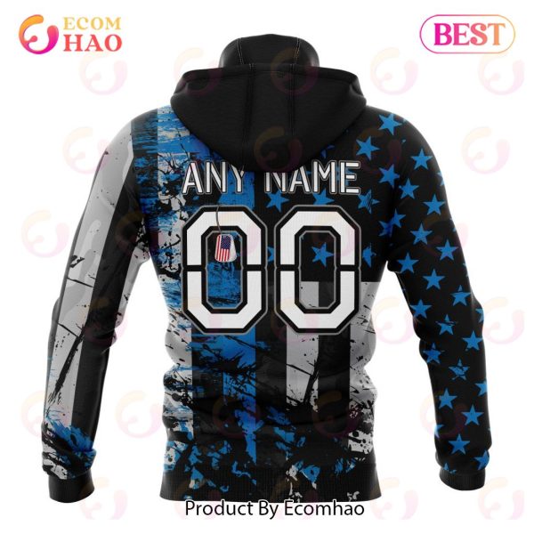 Detroit Lions Jersey For America 3D Hoodie