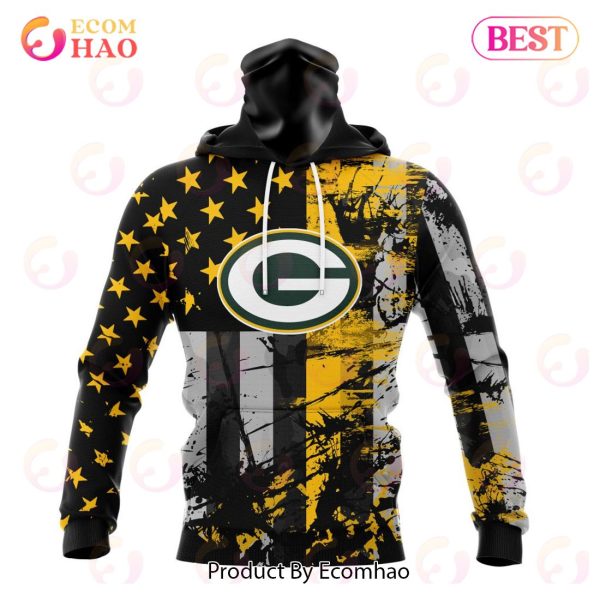 Green Bay Packers Jersey For America 3D Hoodie