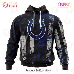 Indianapolis Colts Jersey For America 3D Hoodie