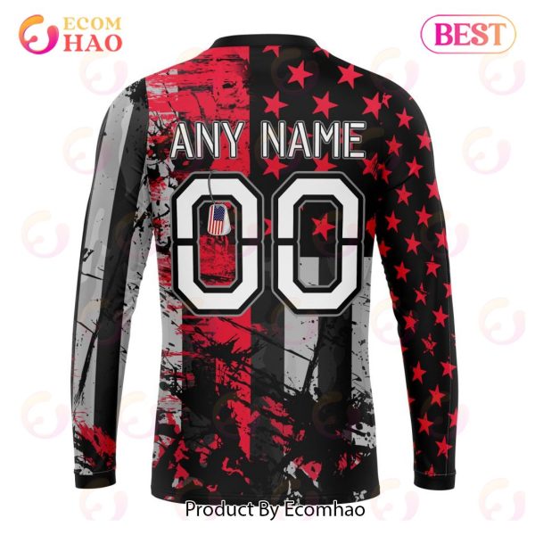 Kansas City Chiefs Jersey For America 3D Hoodie
