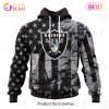 Los Angeles Chargers Jersey For America 3D Hoodie