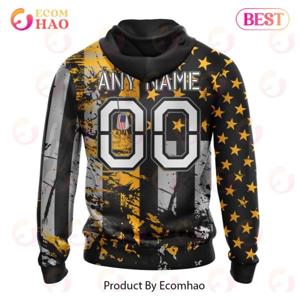 Los Angeles Chargers Jersey For America 3D Hoodie