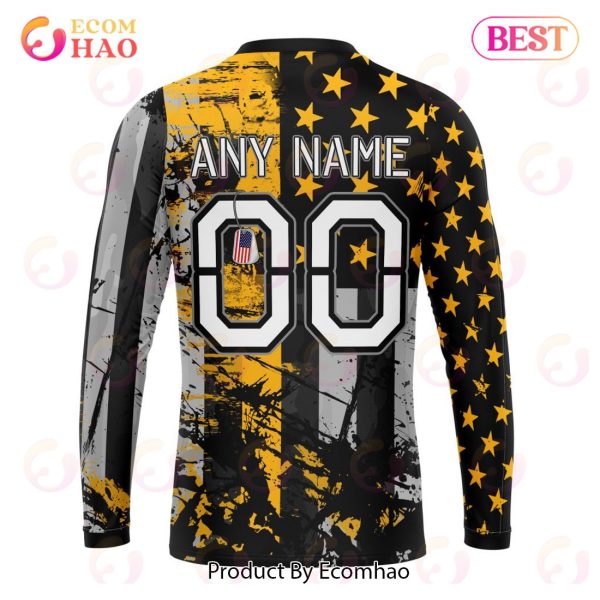 Los Angeles Chargers Jersey For America 3D Hoodie