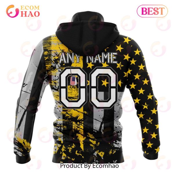 Los Angeles Rams Jersey For America 3D Hoodie