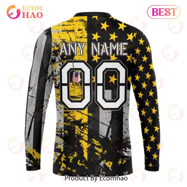 Los Angeles Rams Jersey For America 3D Hoodie