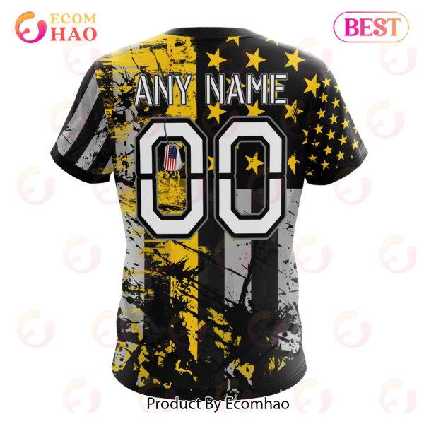 Los Angeles Rams Jersey For America 3D Hoodie